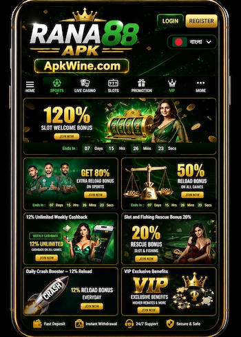 RANA88 APK Supports bKash Nagad and Rocket