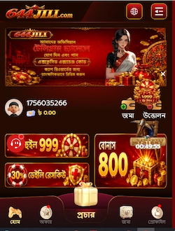 644JILI App casino games interface with slots and betting options